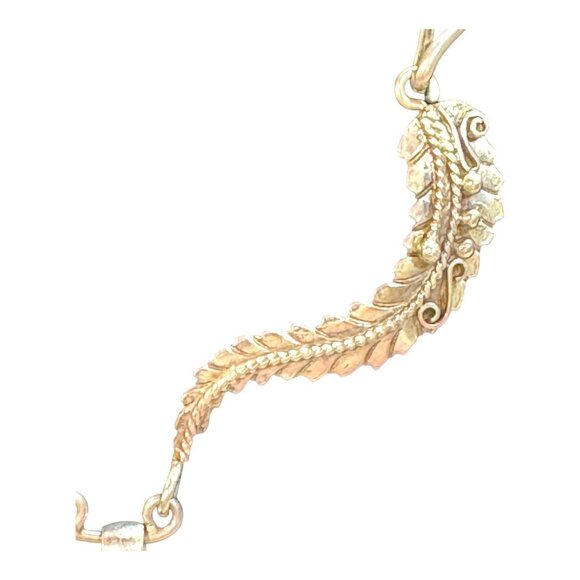 Vintage Navajo Justin Morris Sterling Silver Necklace Red Coral SW Signed Boho - Picture 9 of 10